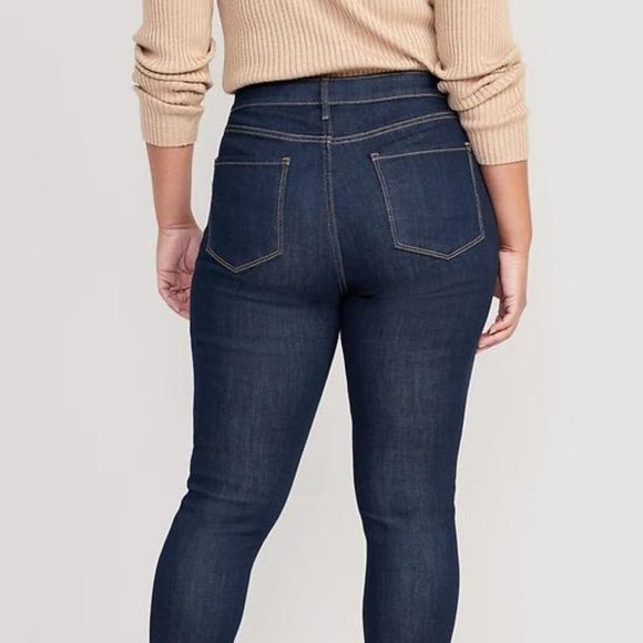 Old Navy High-Waisted Wow Super-Skinny Ankle Jeans for Women New - Picture 6 of 7